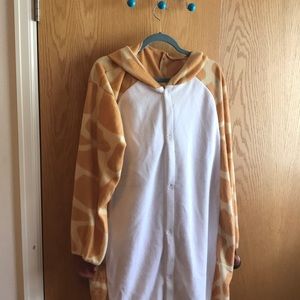 Button-Up Giraffe Onesie